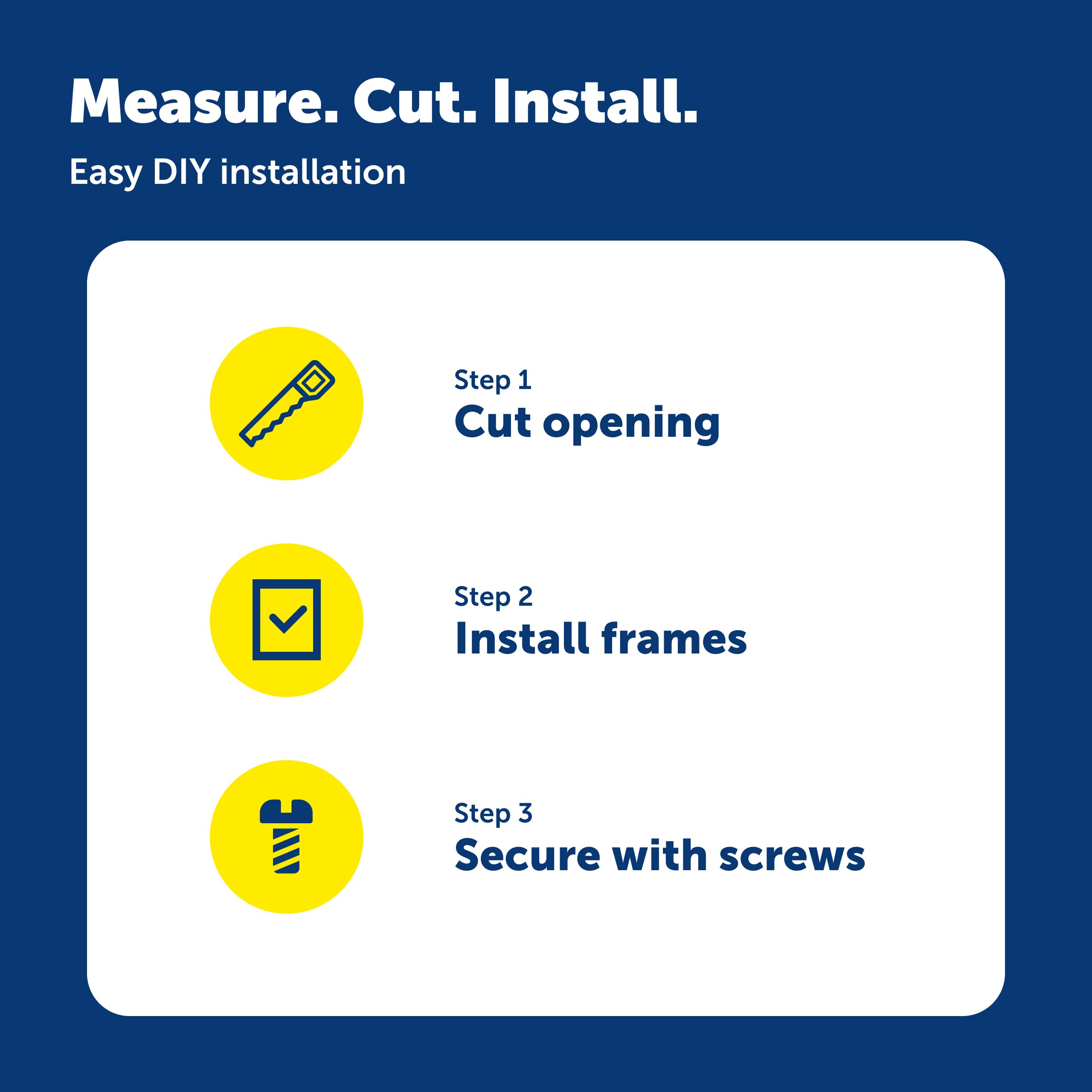 Petsafe Extreme Weather Door being installed as a DIY exterior door upgrade