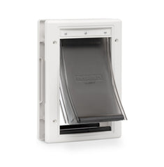 PetSafe Extreme Weather Door front view shows a sturdy, ready-for-use frame for year-round access