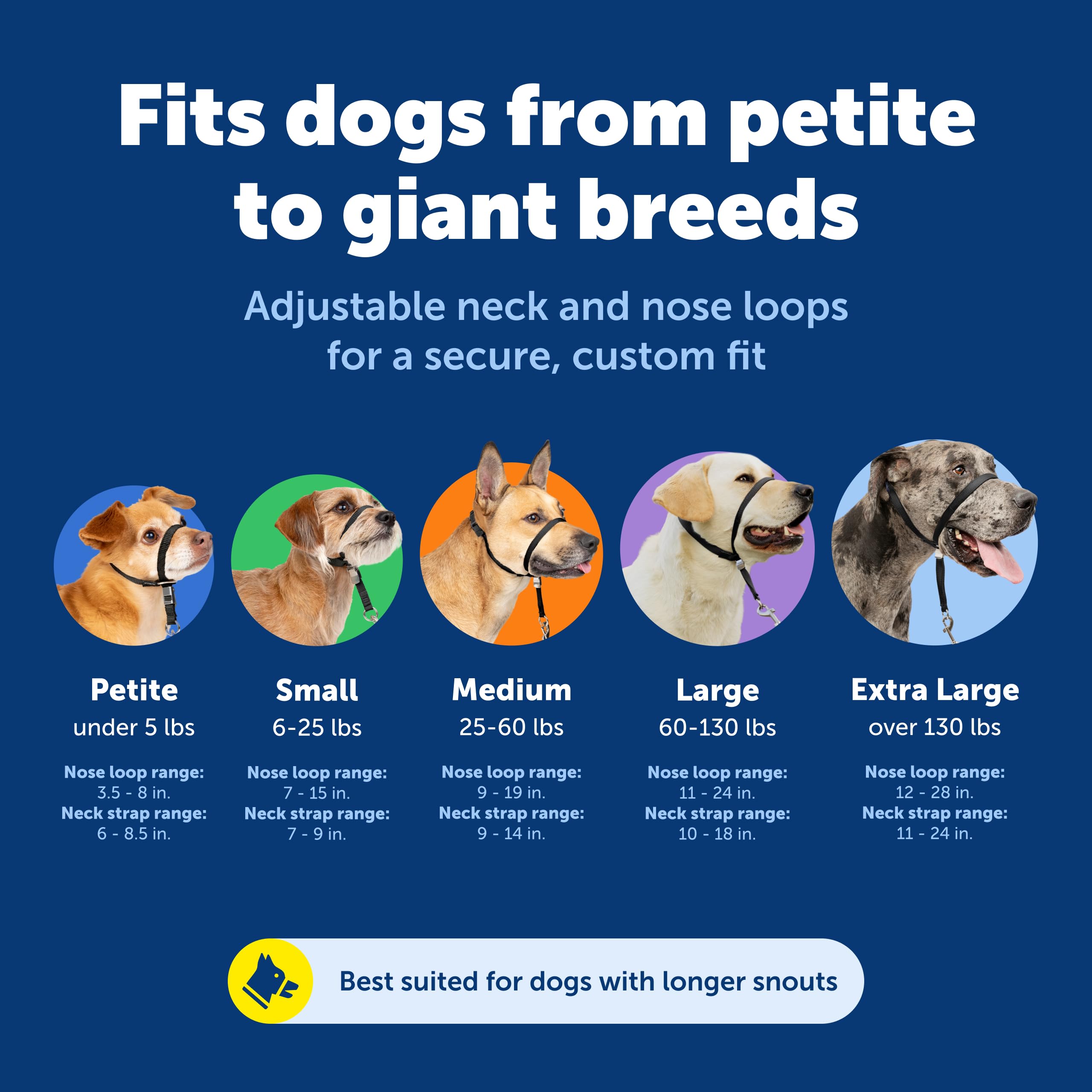 PetSafe Gentle Leader nylon duradero para uso diario