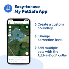 PetSafe Guardian supports multi-dog setups with extra collars for a growing family