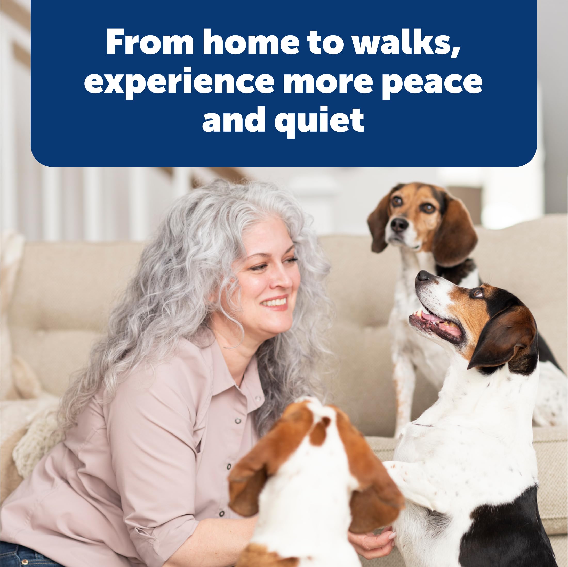 PetSafe spray bark collar closeup sensor frames dual-detection tech for accurate barking assessment.