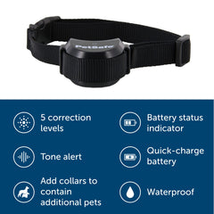 PetSafe Stay & Play waterproof collar withstands rain and splashes