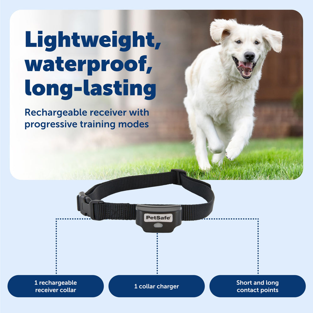 PetSafe tone-only mode provides a gentle training option.