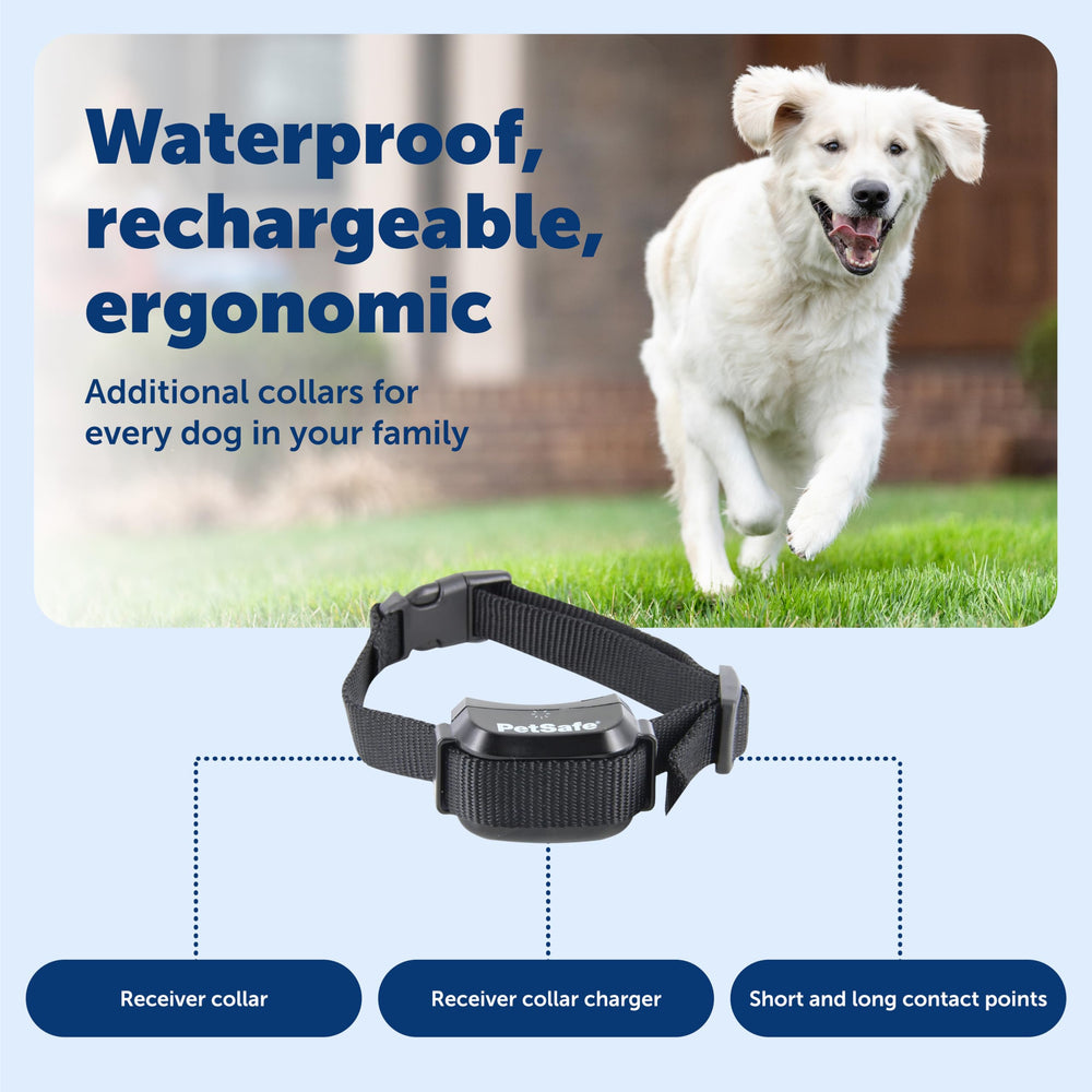 Petsafe YardMax Pawz Away compatibility image showing flexible barrier integration