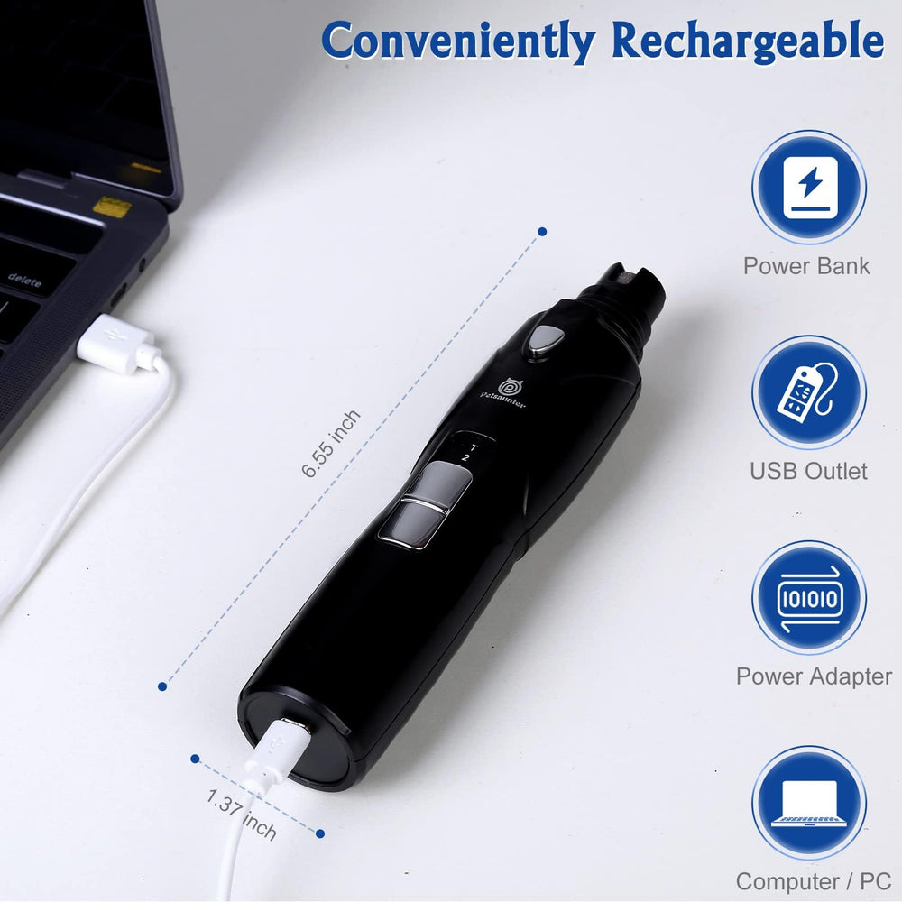 Petsaunter quick charging and up to ten hours runtime