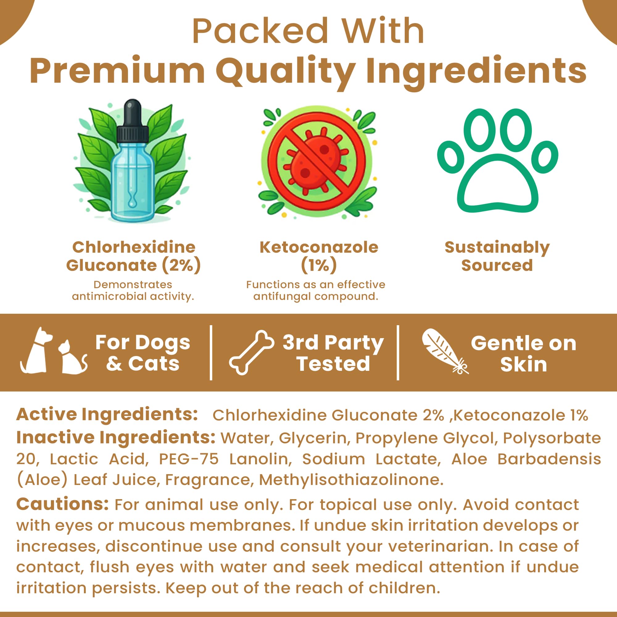 Petscy Keto Skin Relief Mousse air-dries quickly, leaving a lightweight, non-greasy finish.