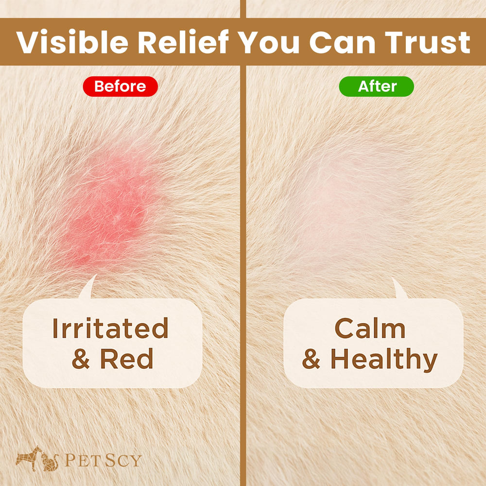 Petscy Keto Skin Relief Mousse suitable for fold-prone breeds like Bulldogs and Shar Peis.