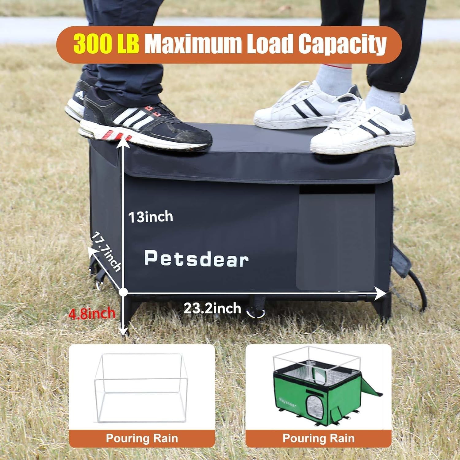 Petsdear heating pad inner layer aluminum foil locks warmth effectively