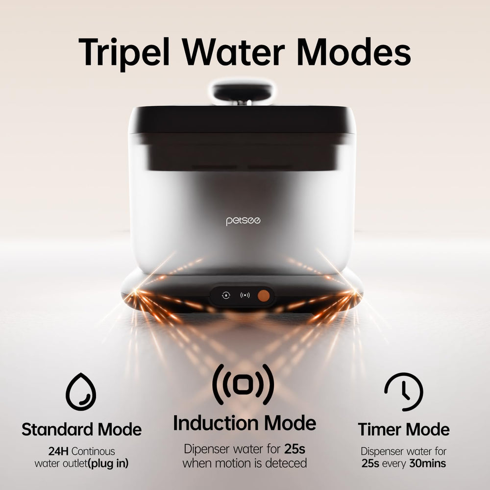 PETSEE cordless base and pump for a clean indoor setup