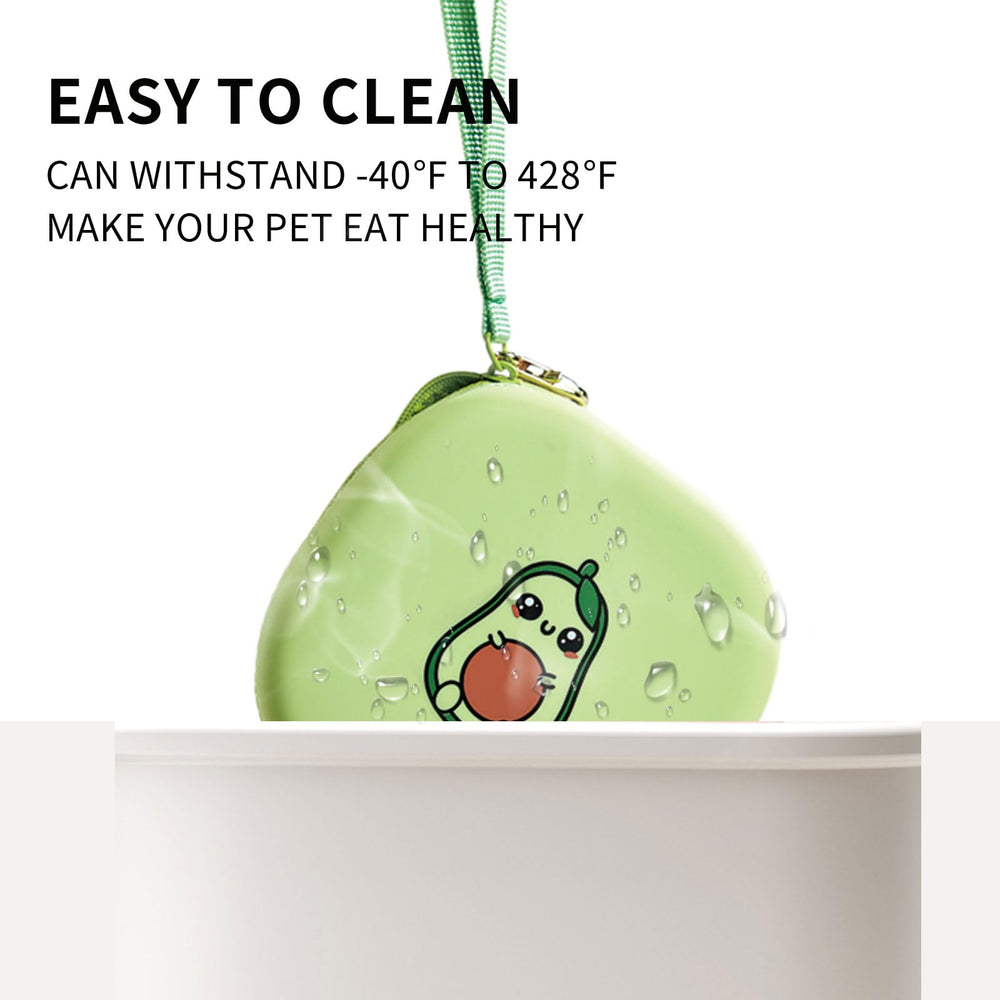 Petseek no-spill silicone mat keeps bowls steady during feeding.