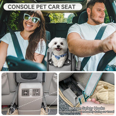 Petsfit airline-approved car carrier fits under seats for easy flight travel.