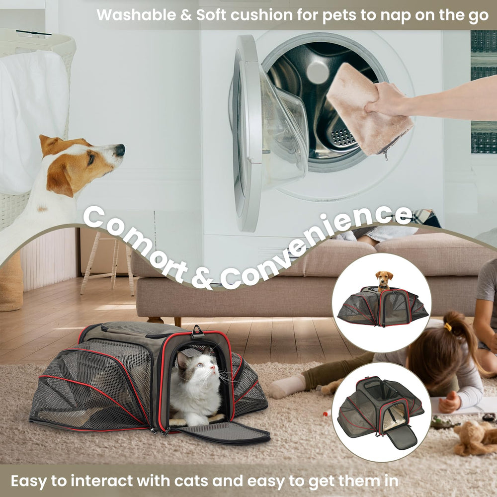 Petsfit carrier made with durable oxford cloth for long-term use