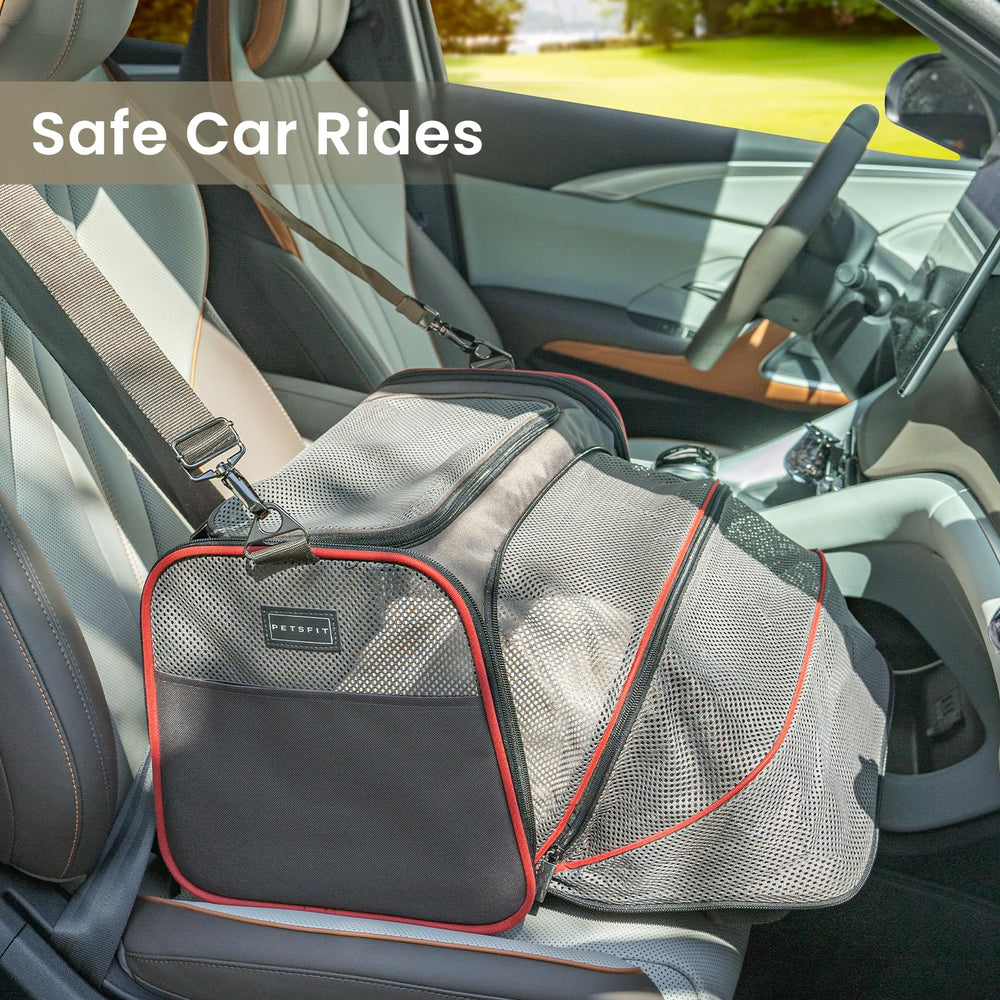 Petsfit carrier PP-based base keeps pets steady on bumpy rides