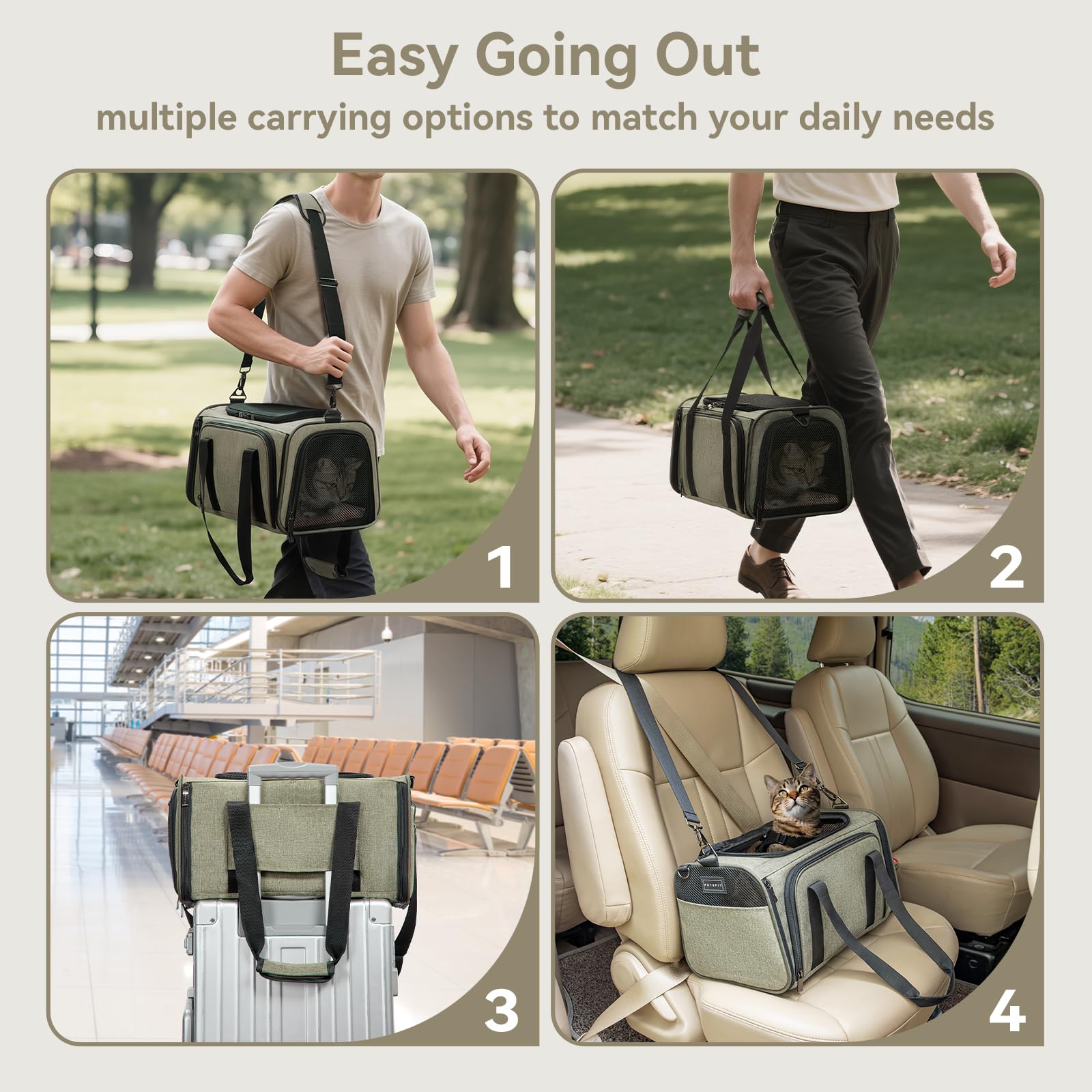 Petsfit airline-approved carrier S size ready for flights