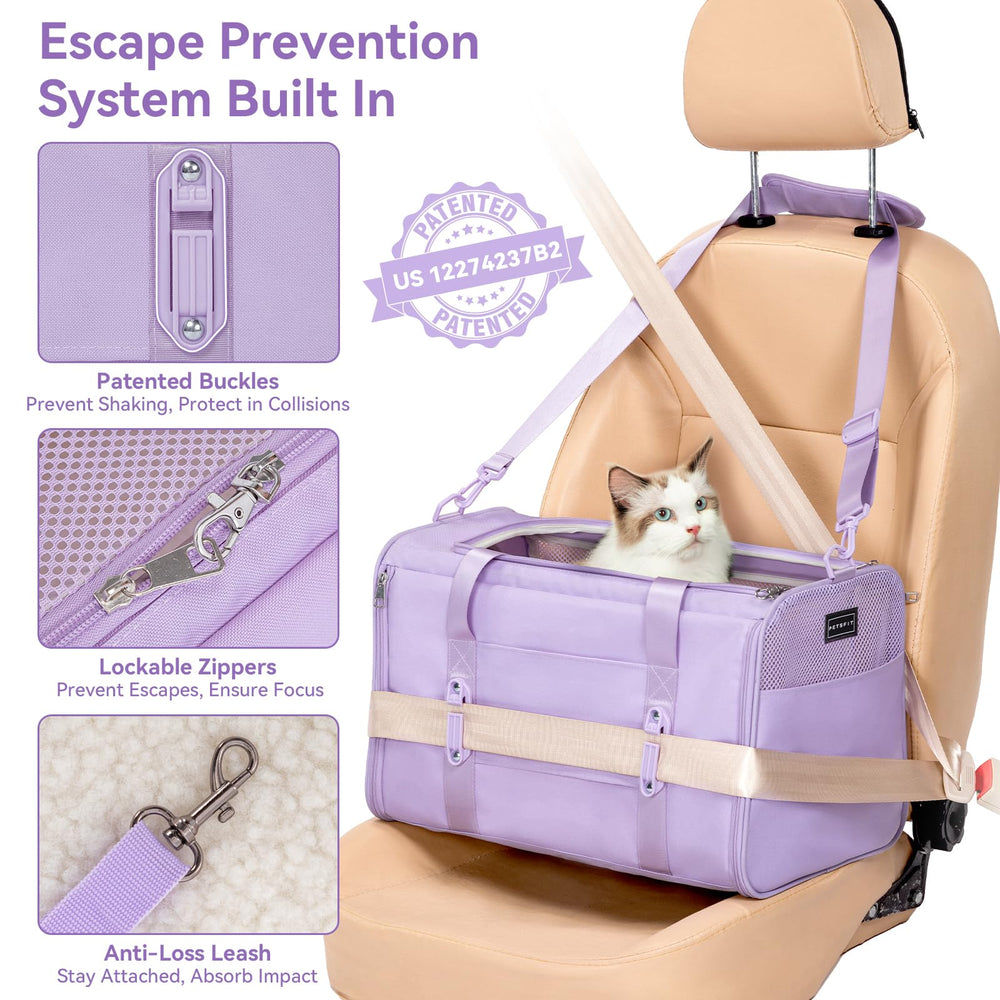 Petsfit anti loss safety rope keeps cat secure during trips