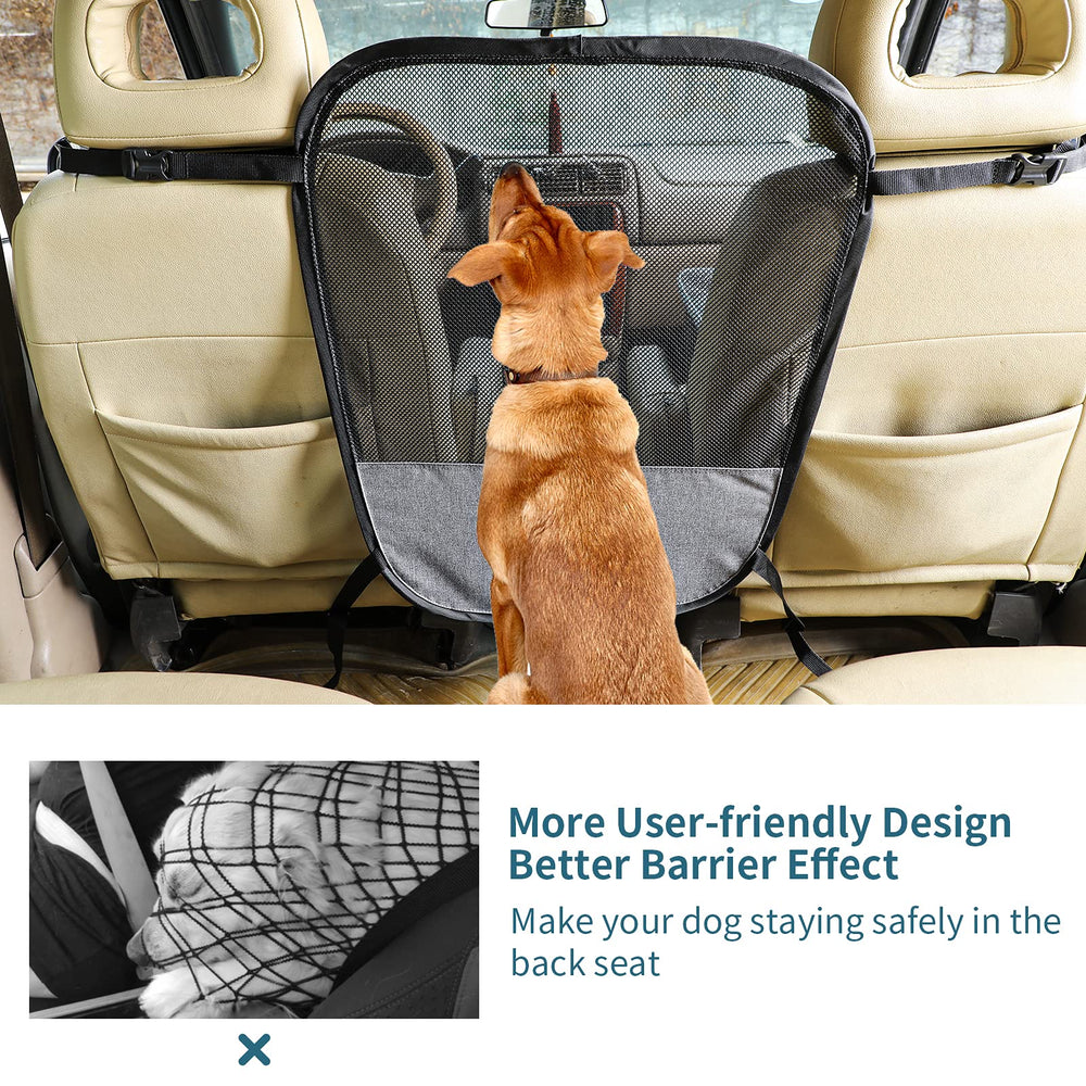 Petsfit barrier in breathable mesh provides airflow while deterring pet access.