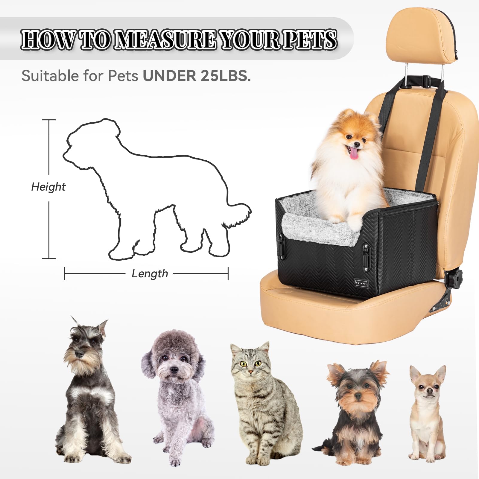 PETSFIT clip-on leash attachment for quick secure restraint