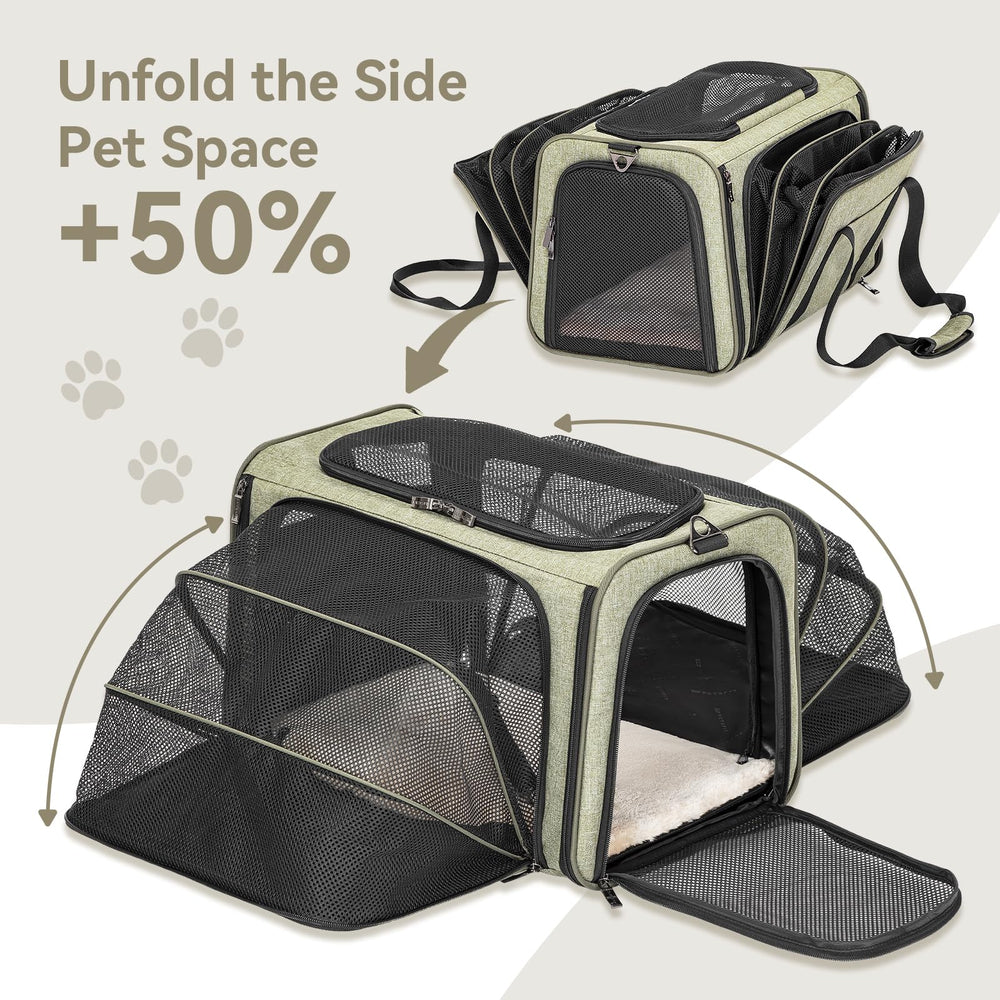 Petsfit carrier plush mat removable and washable for quick cleanup