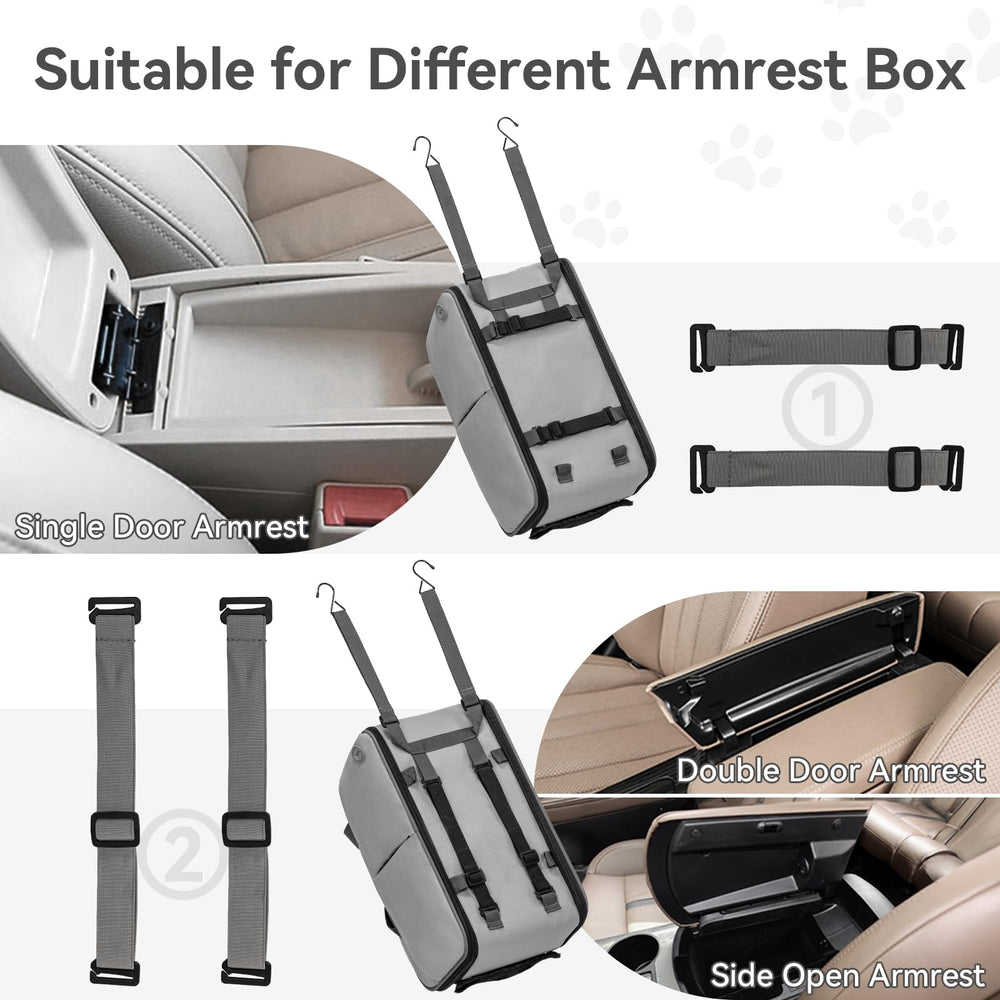 PETSFIT multipurpose console dog car seat airline-approved under-seat fit for travel.