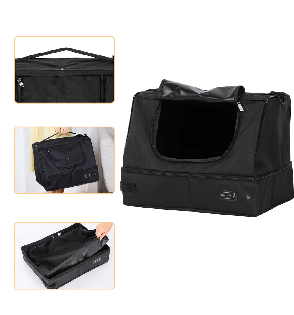 Petsfit open-lidded litter box suitable for kittens up to 12 lbs.