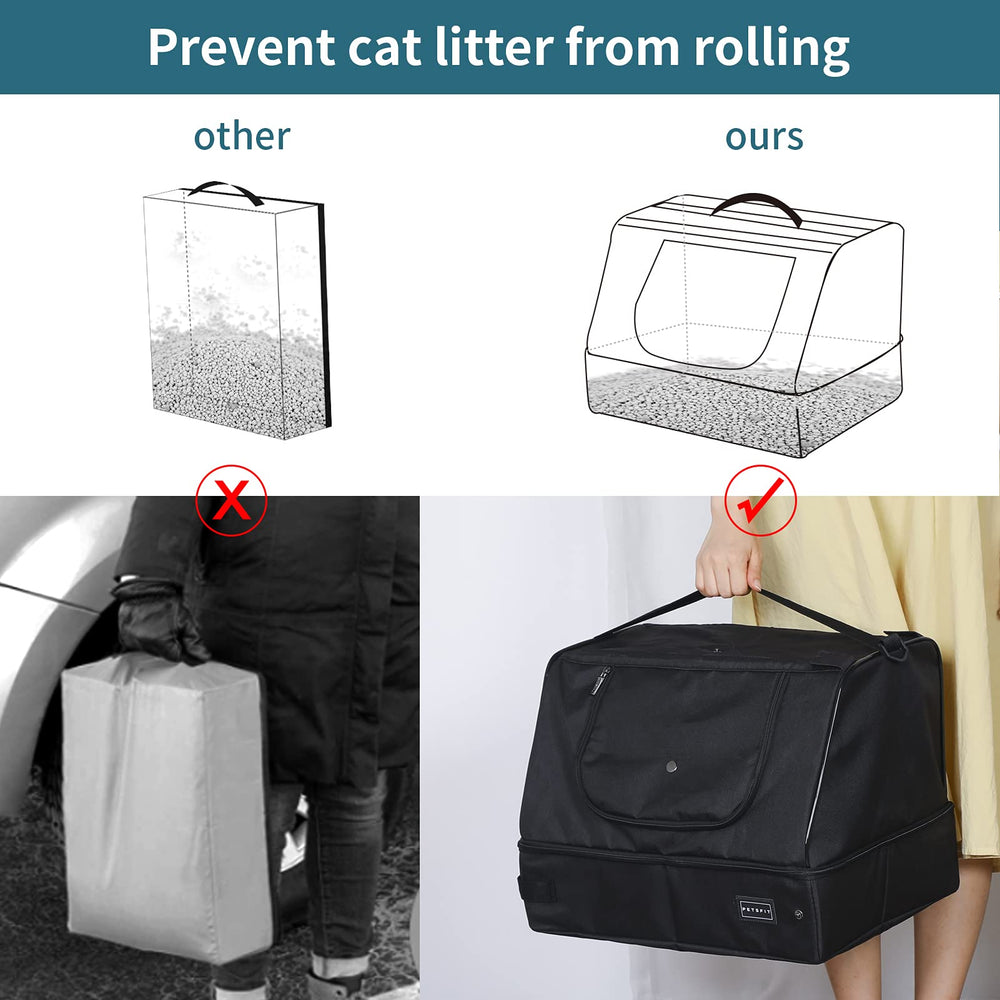 Petsfit scratch-resistant fabric and sturdy frame for travel durability.