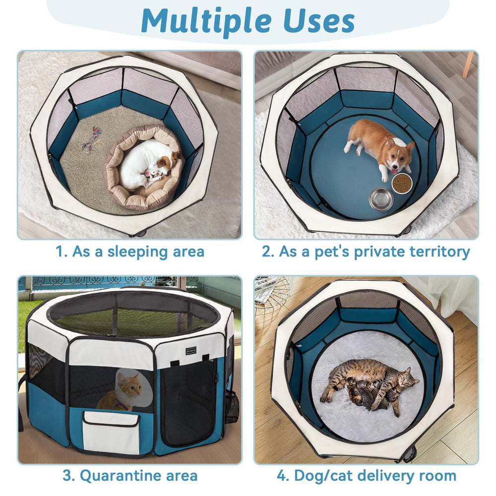 Petsfit hexagonal design provides stability and reduces folding during use.