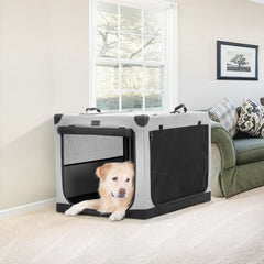 Petsfit reinforced steel frame provides stable support during travel and at home