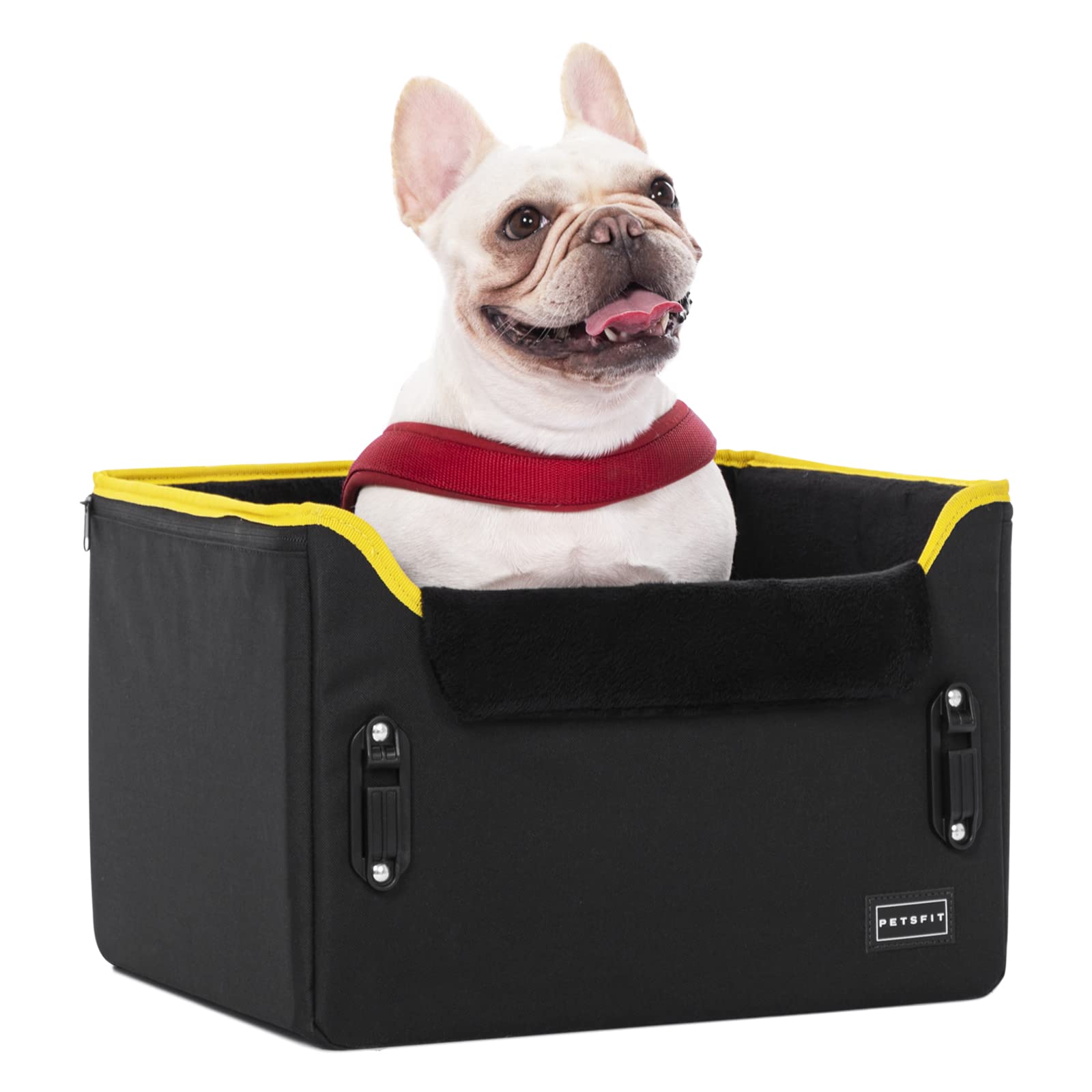 Petsfit back-seat installation suits long road trips for anxious pups.