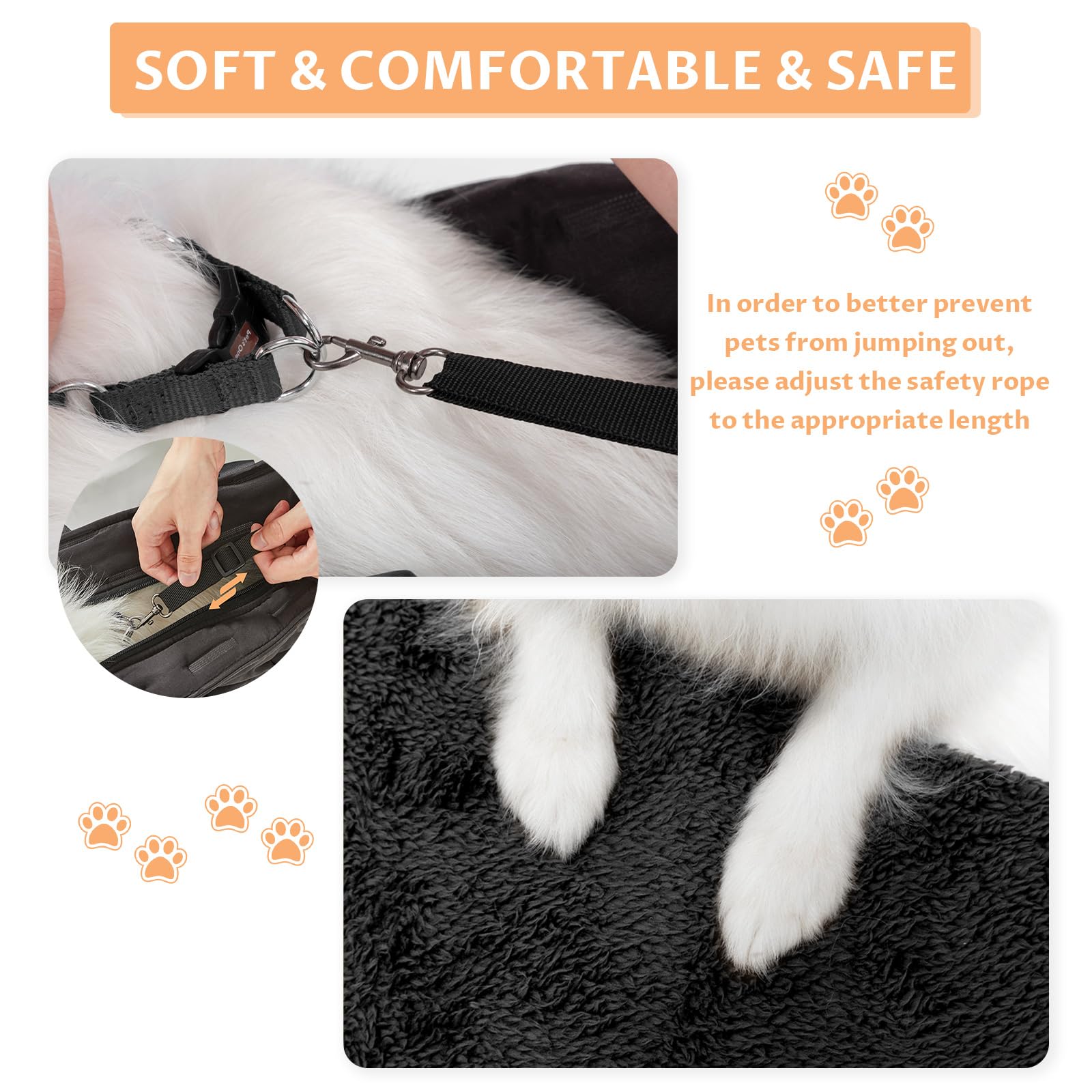 Petsfit carrier with shoulder carry view shows versatile carry option