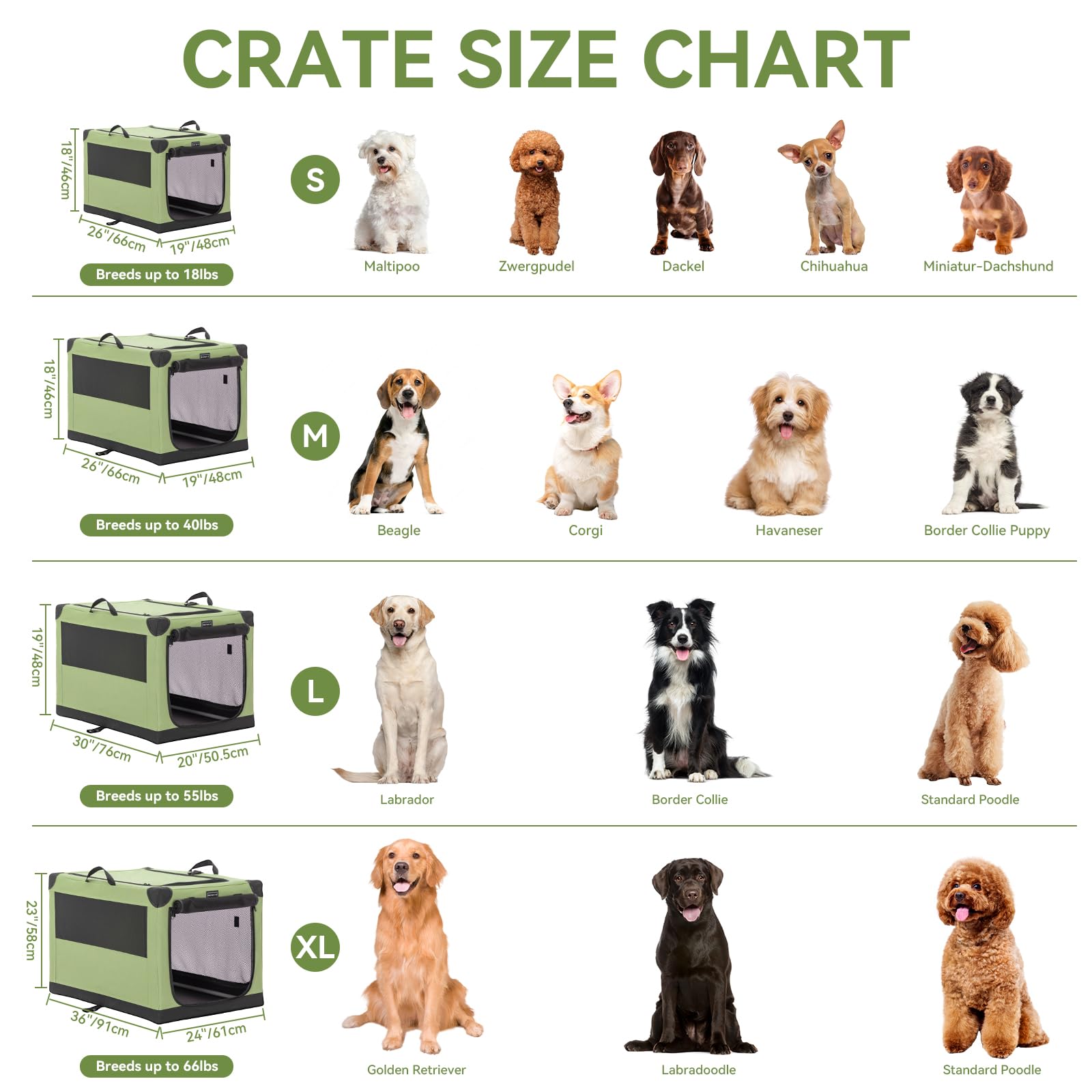 Petsfit soft dog crate door closed highlights lockable mesh for safe travel.