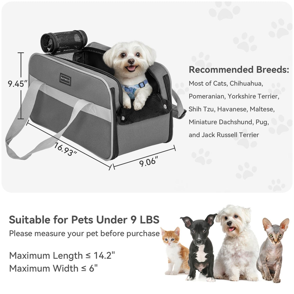 Petsfit soft pad is detachable and washable for hygiene.