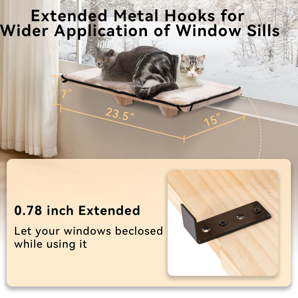 Petsfit sturdy hooks attachment demonstrates renter-friendly, tool-free installation