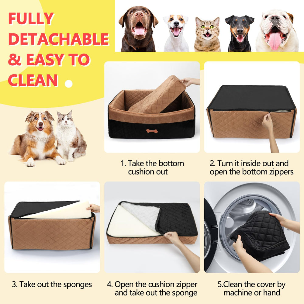 PetsHome dog car seat side pockets hold essentials within reach.