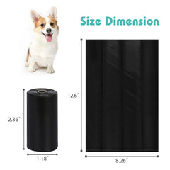 PetsHome extra thick bags demonstrate 15μm strength for containing waste