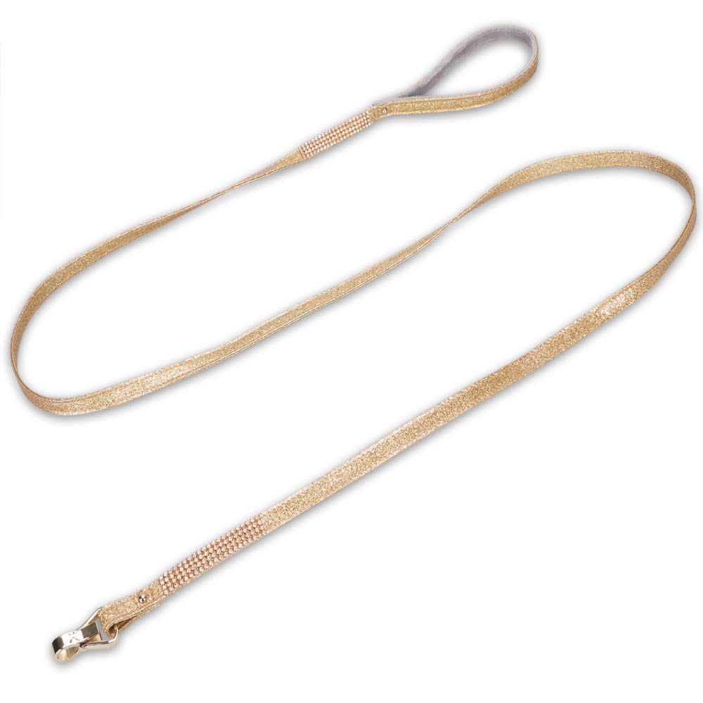 PetsHome premium PU leather leash offers soft touch and durable performance.