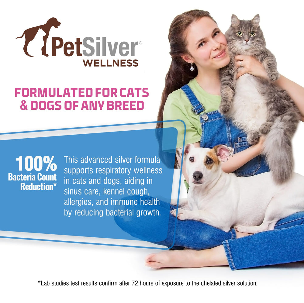 PetSilver Immune Support produced in FDA-registered facility with GMP safety standards.