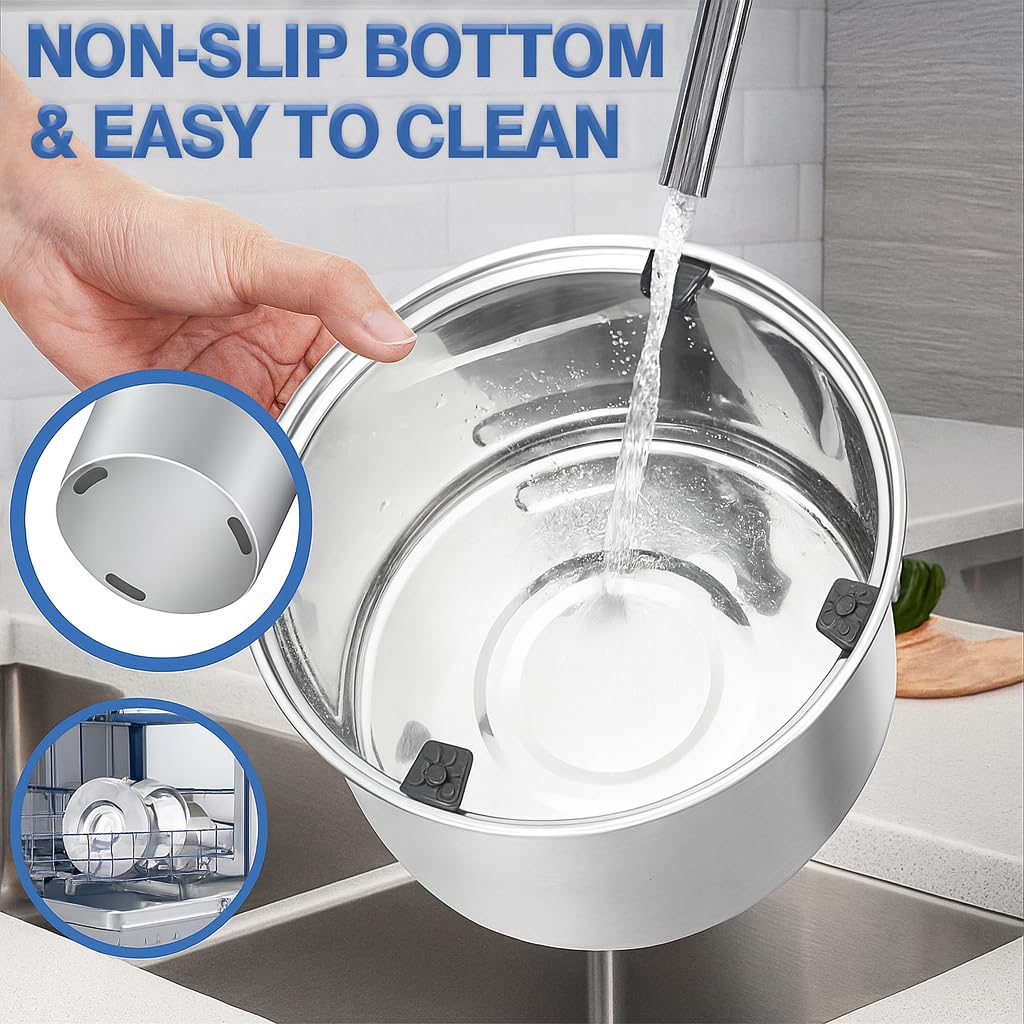 Petsinurarea dishwasher-safe bowl simplifies cleanup after busy mealtimes and outdoor adventures.