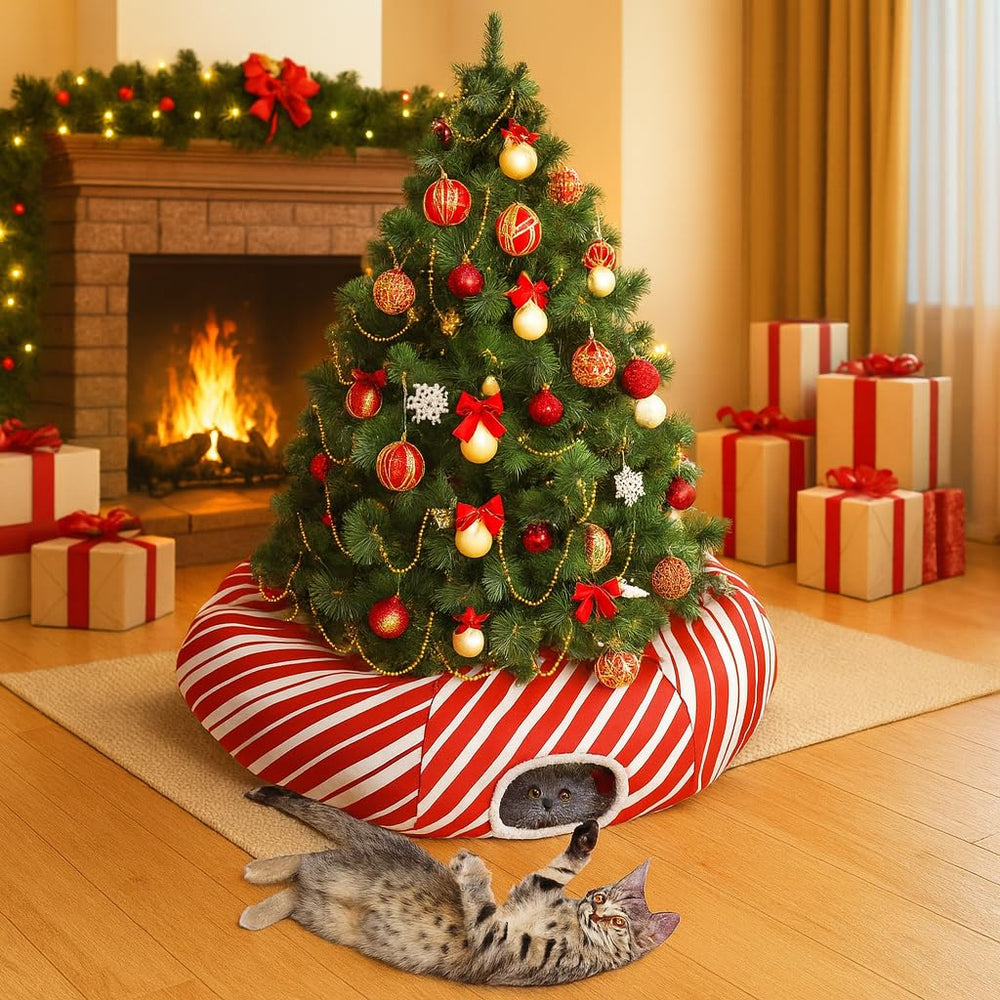 Petsinurarea folds into a zipper bag for compact storage after festive use.