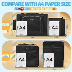 Petskd cat carrier showing safety anchors and harness for secure travel