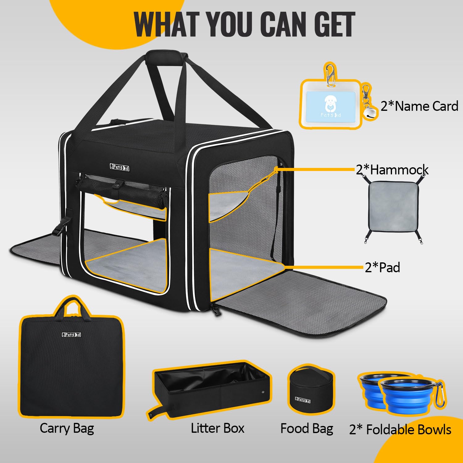 Petskd safety buckle car travel emphasizes secure containment during road trips.