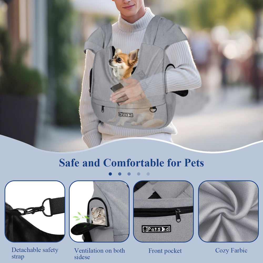 Petskd scratch-resistant lining offers quiet, calm experiences during walks.