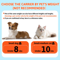 Petskd unfolded carrier shows cabin-friendly 17" L × 12" W × 12" H dimensions.