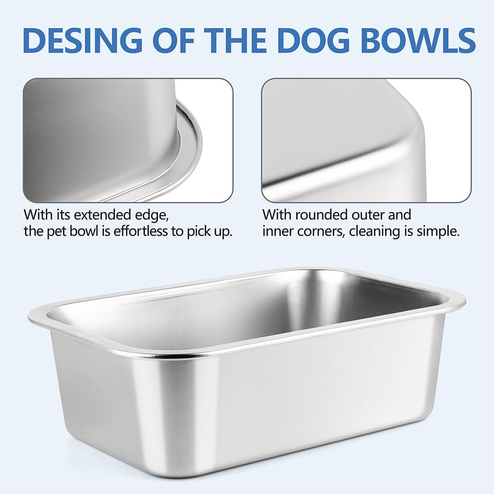 Petslucent large-capacity bowl suits big dogs and multi-pet households.