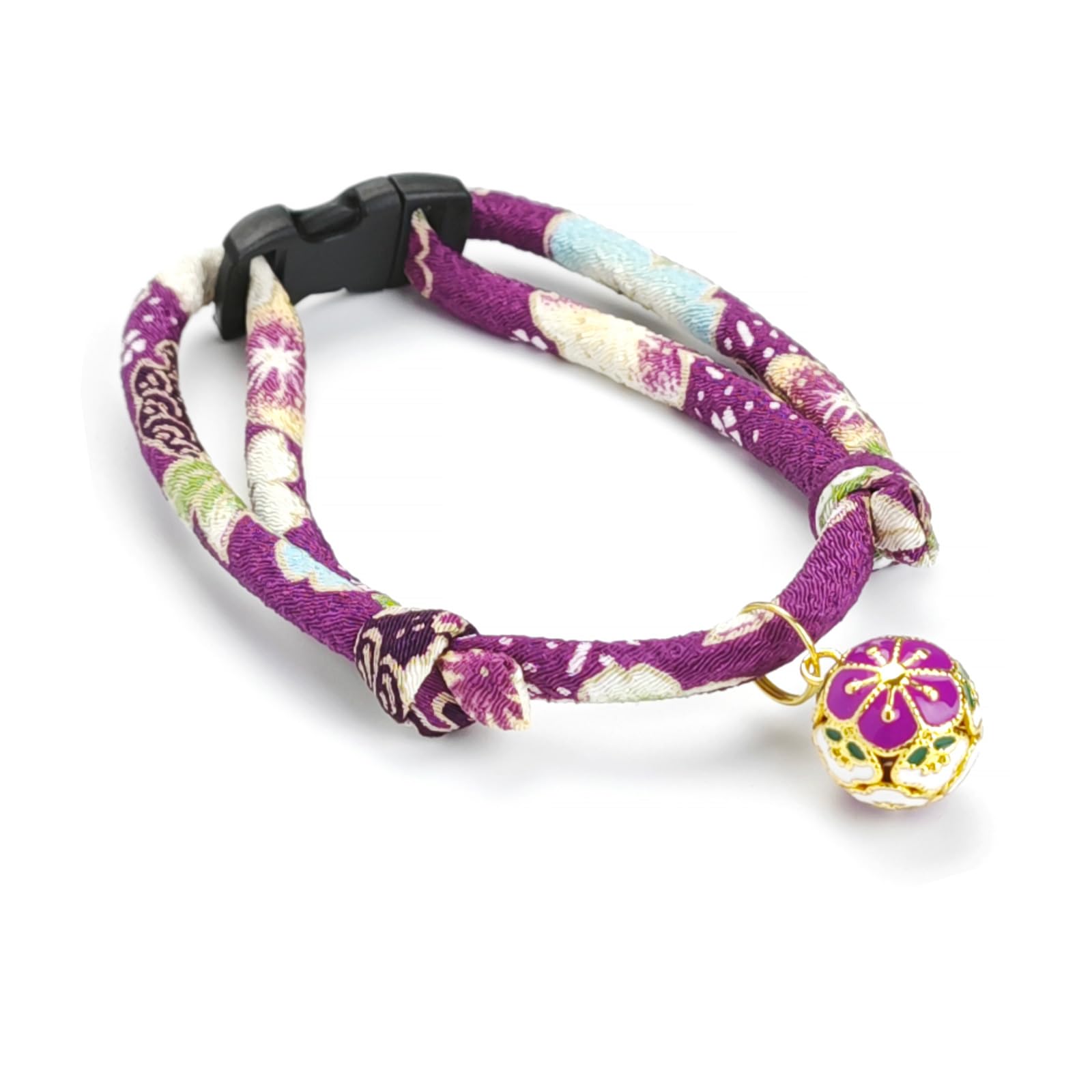 PetsMeow plum blossom bell detail adds charming sound for easier cat spotting
