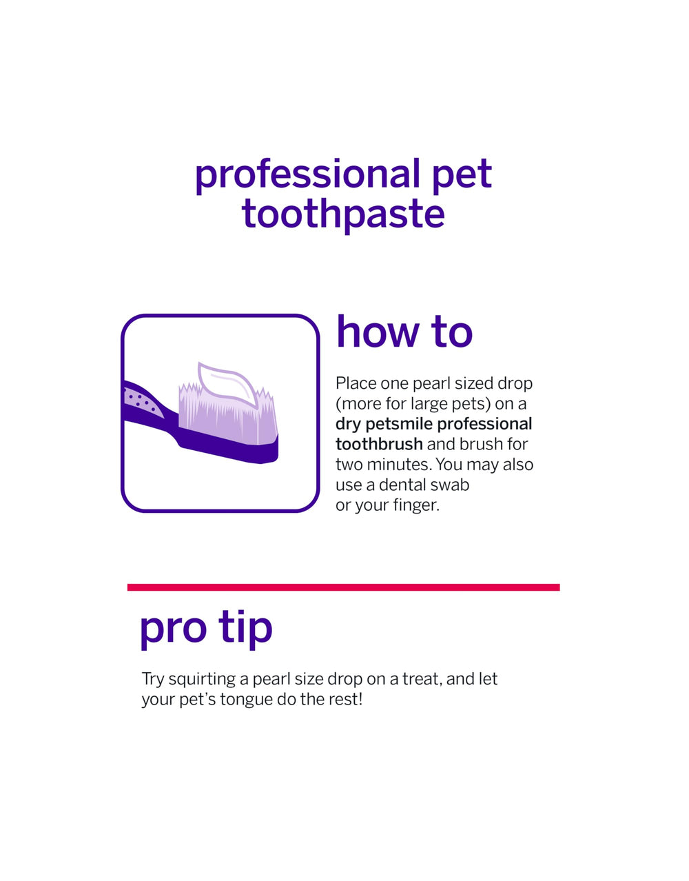 Petsmile clean USA sourced formula signals domestic production and quality control
