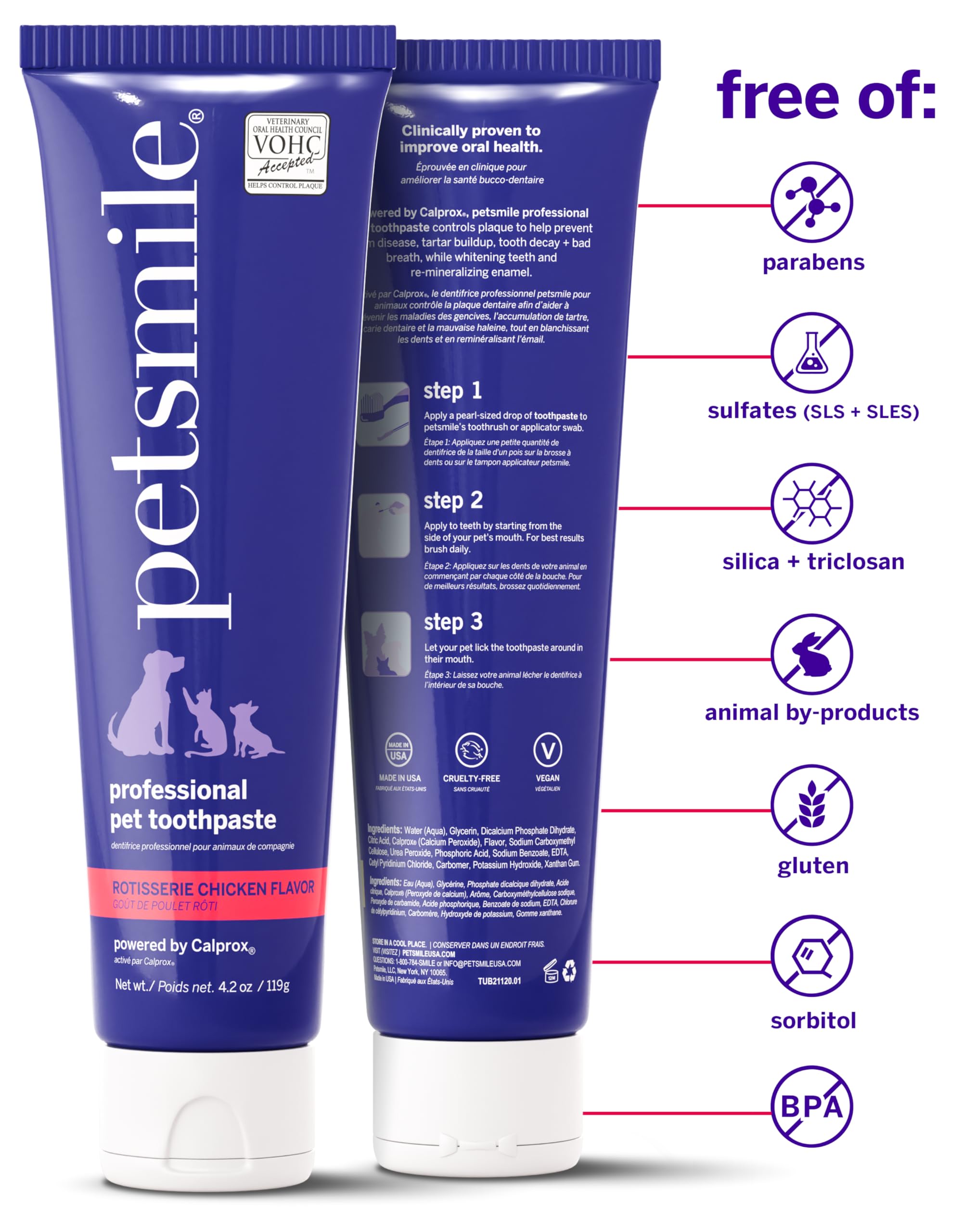 Petsmile VOHC-approved toothpaste offers trusted veterinary backing for cats and dogs