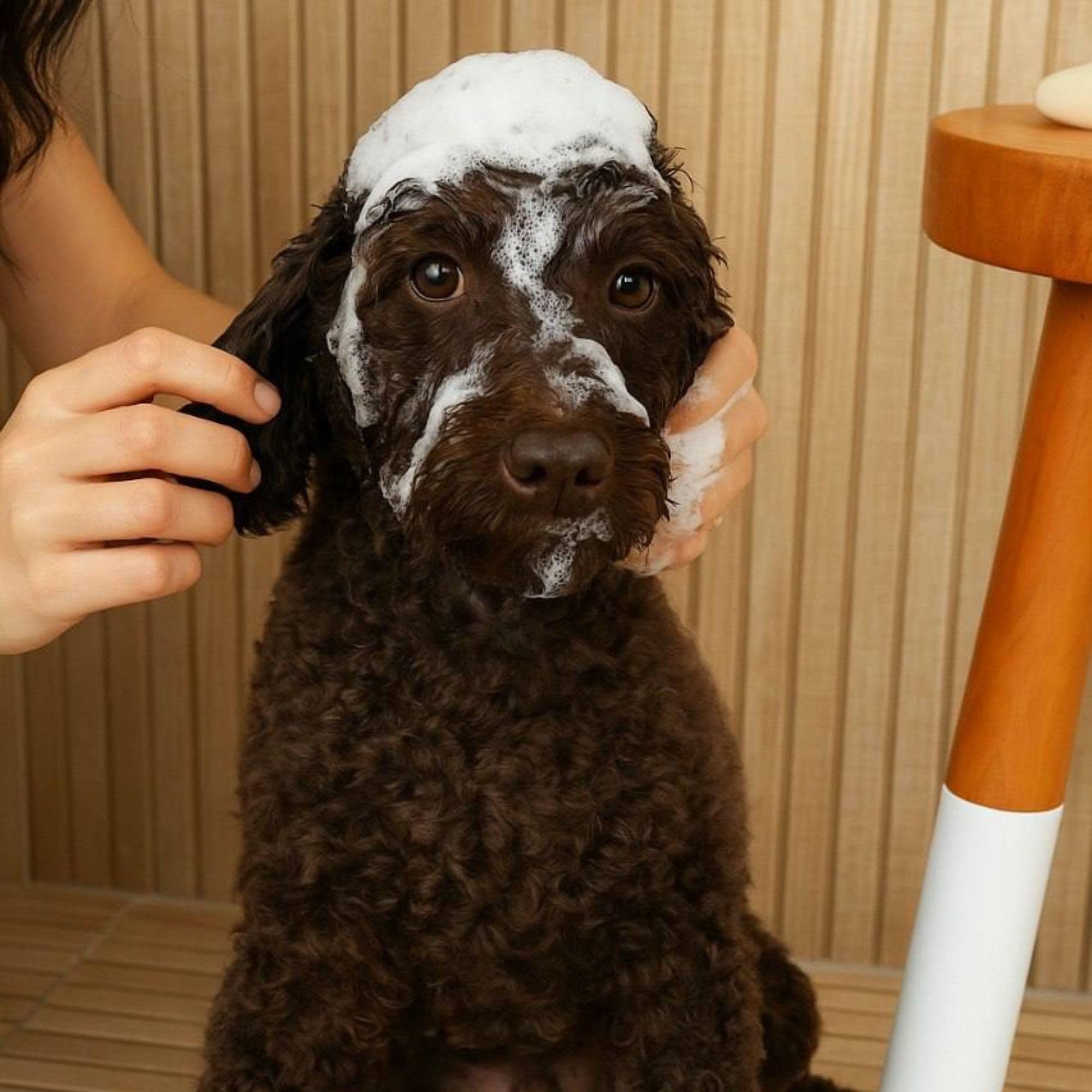 Petsmont Dream Bubbles cruelty-free logo signaling ethical grooming choice.