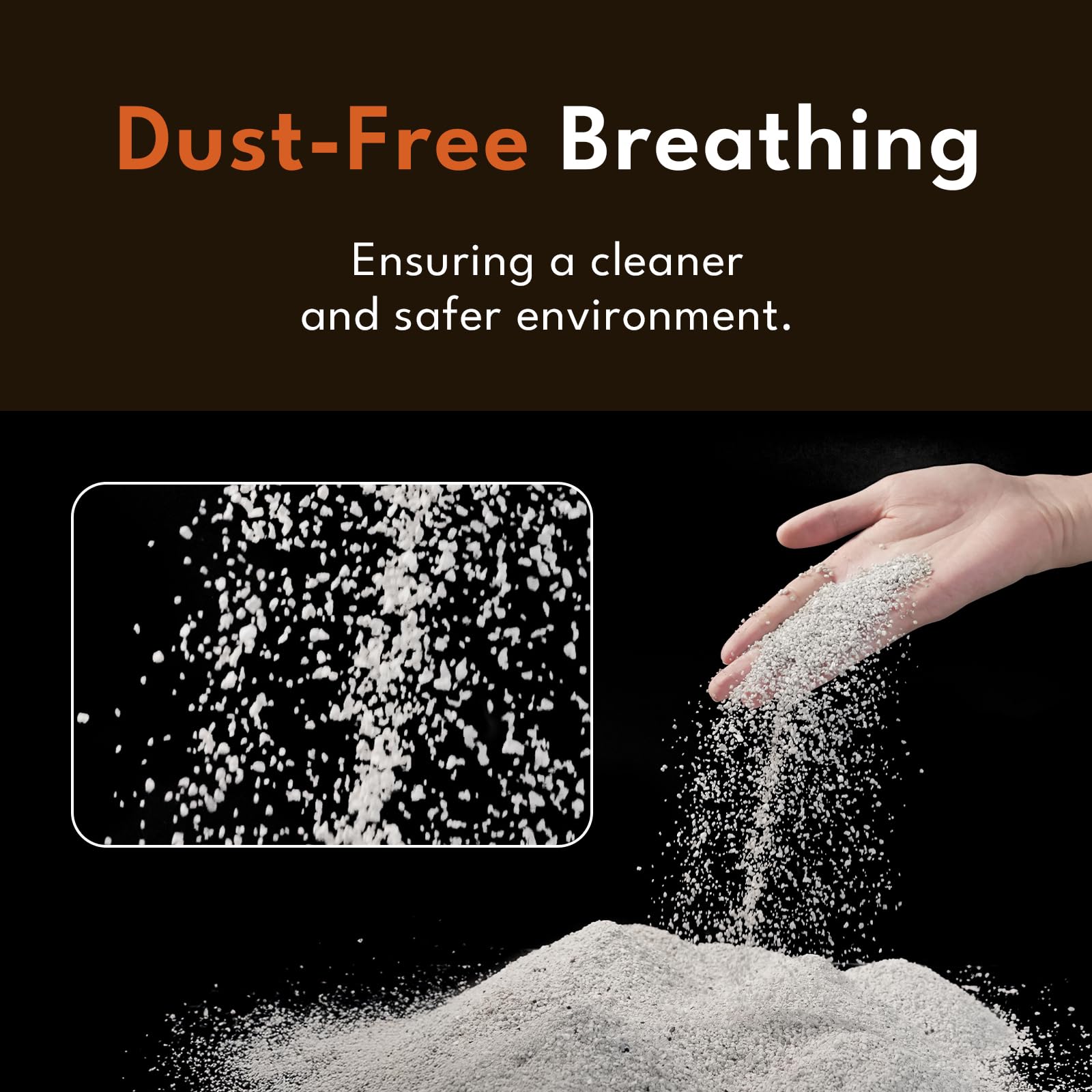 PetSnowy gentle-on-paws texture offers comfortable, cat-friendly experience.