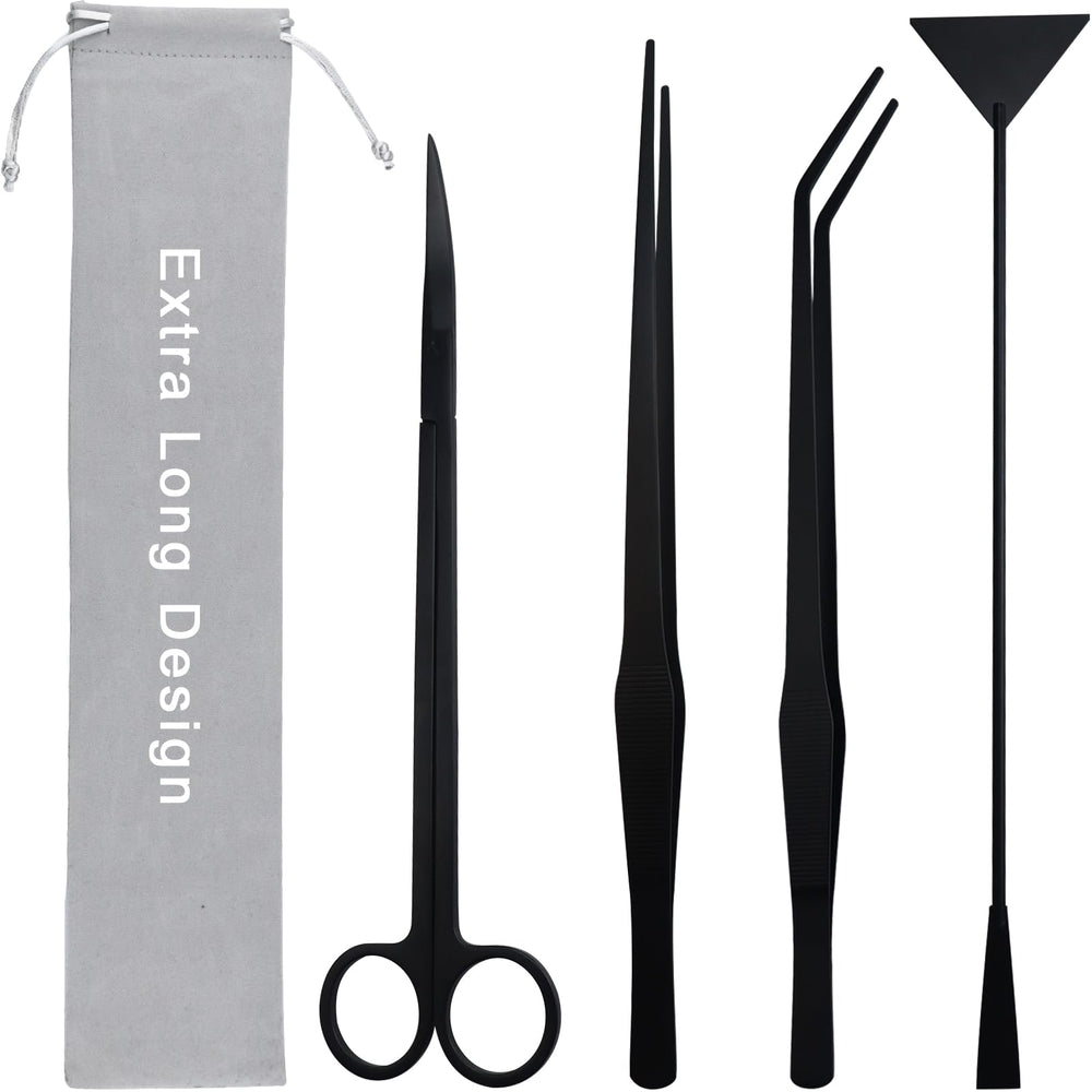 Petsocie aquarium sand spatula for substrate shaping and debris removal.