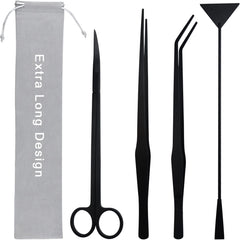 Petsocie aquarium sand spatula for substrate shaping and debris removal.